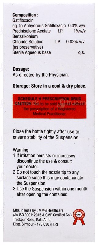 Gatisine Pd Eye Drops 5Ml